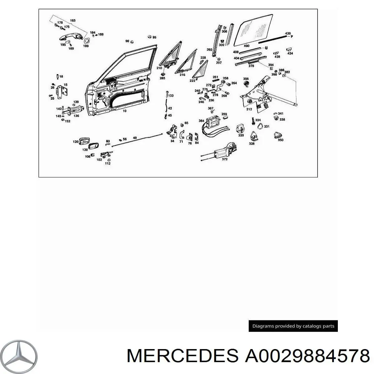 0029884578 Mercedes 