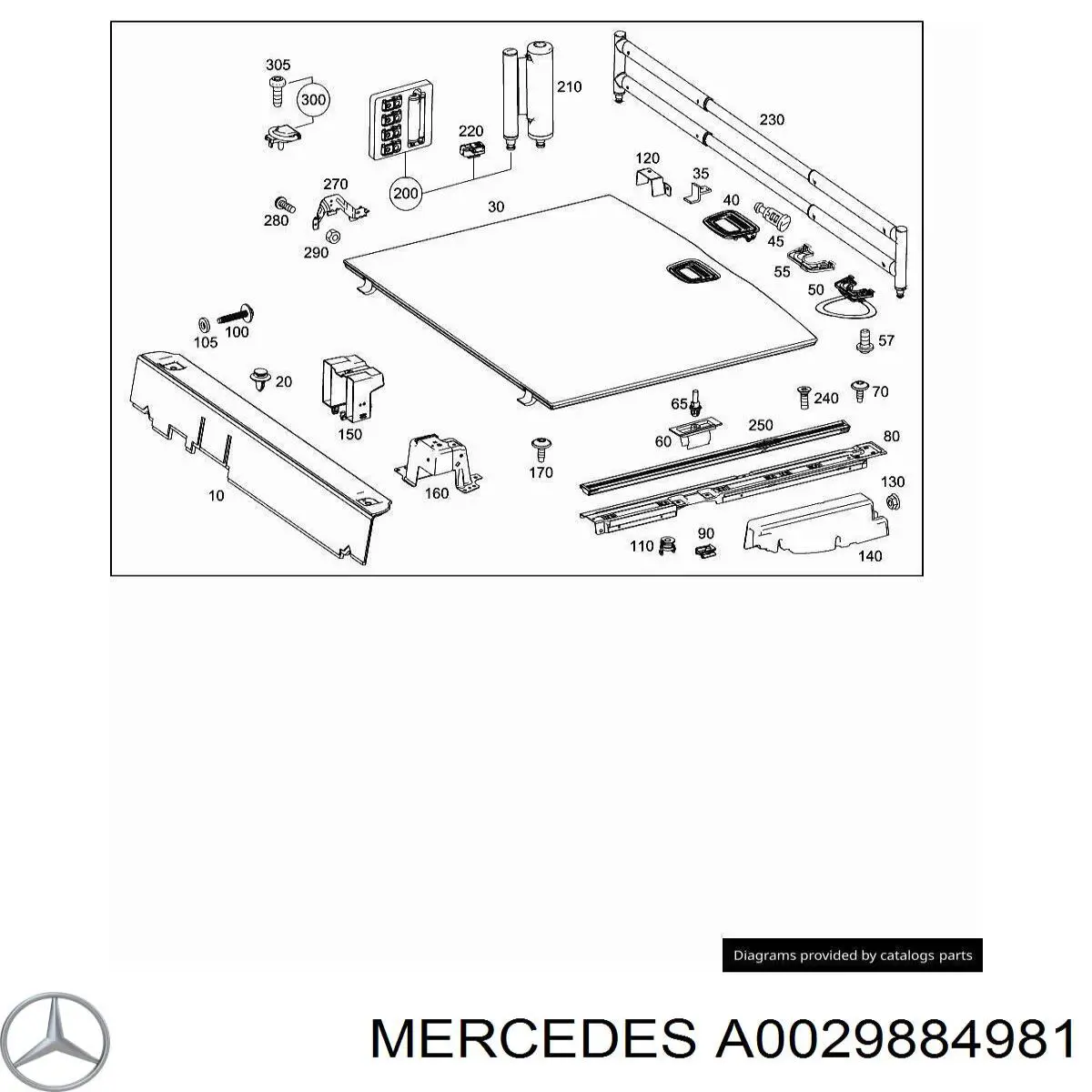 A0029884981 Mercedes 