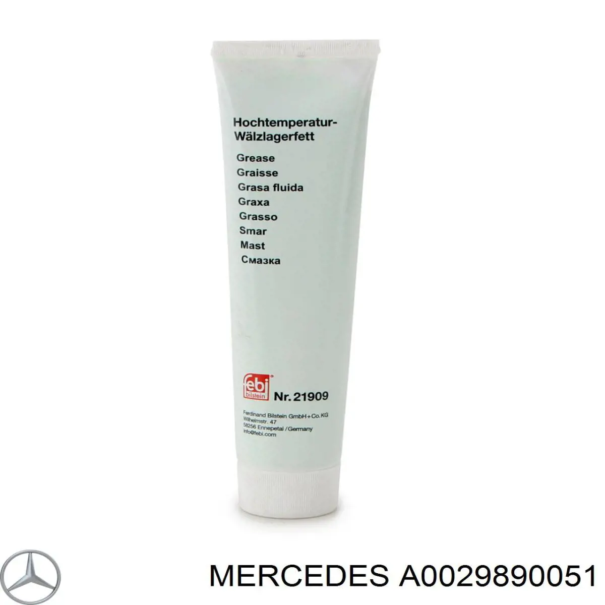 A0029890051 Mercedes Смазка литиево-комплексная
