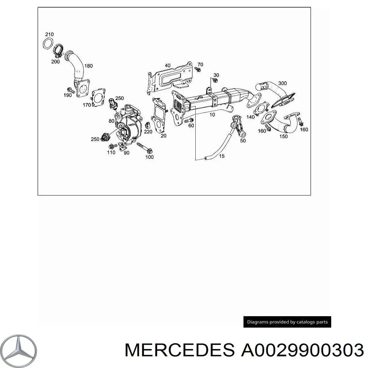  Mercedes A0029900303 цена, от 3.29 USD