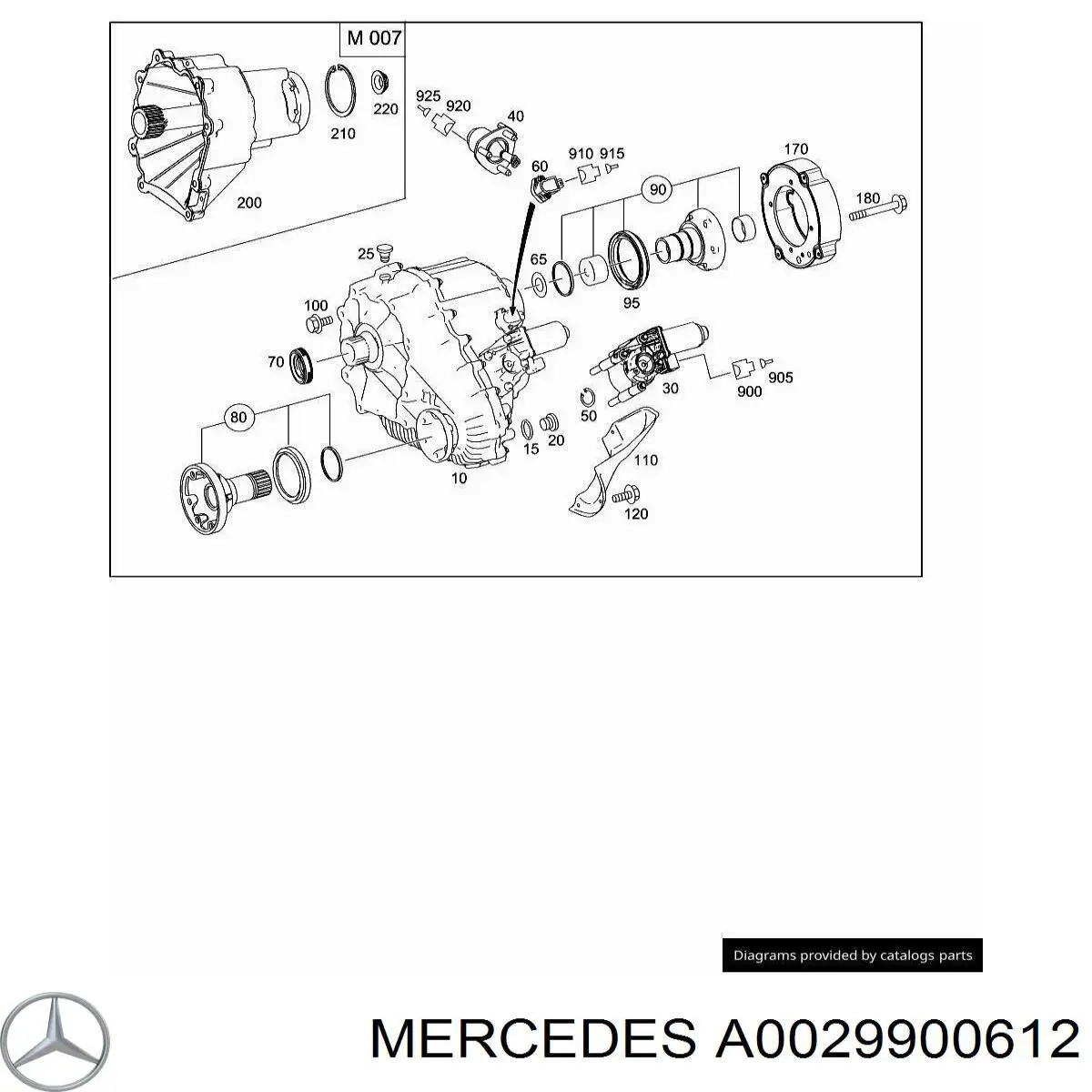  A0029900612 Mercedes