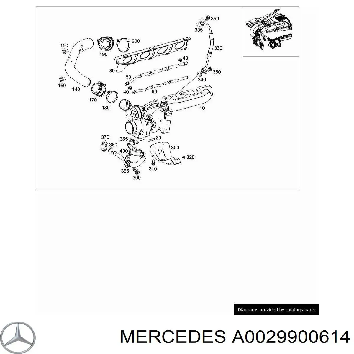 A0029900614 Mercedes 