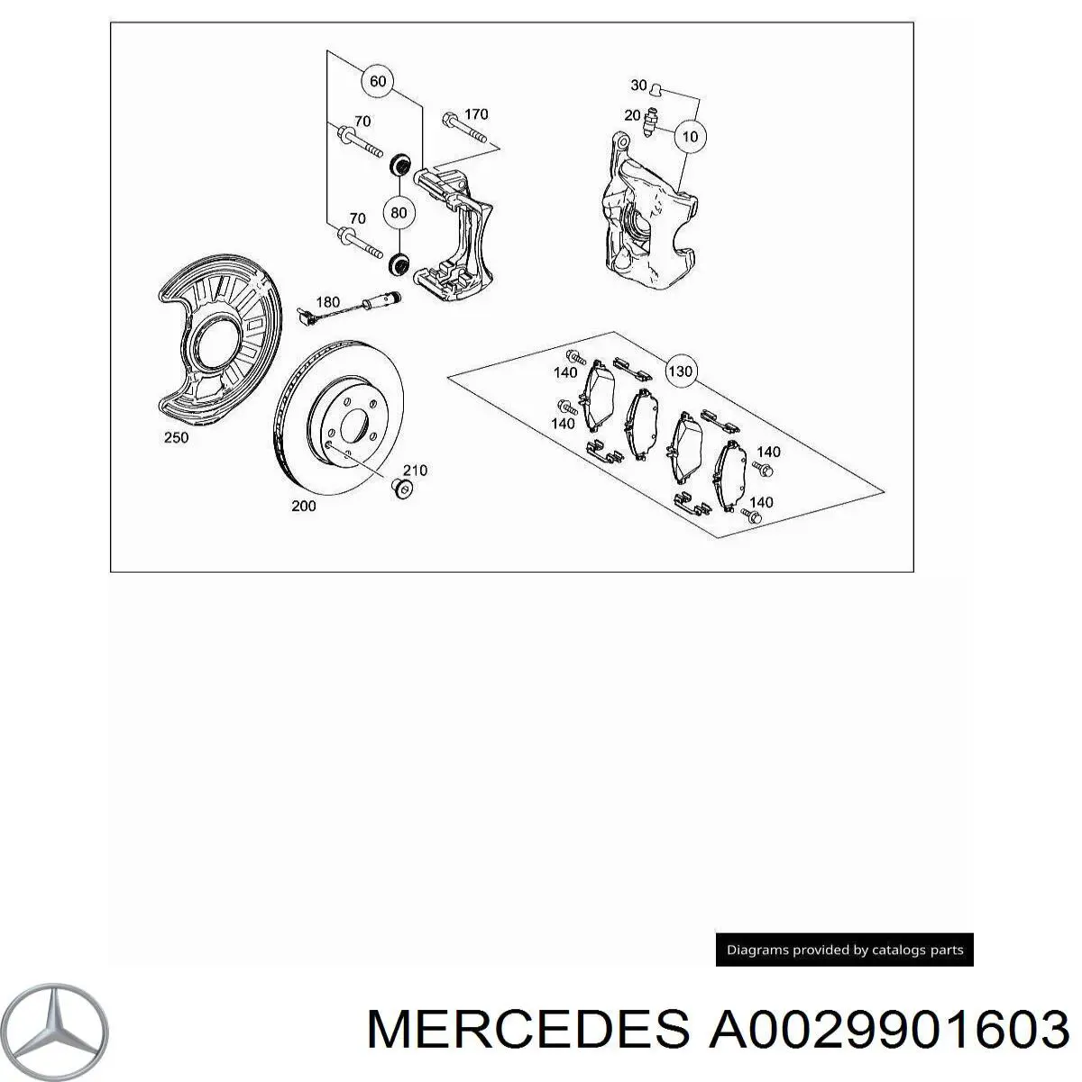 A0029901603 Mercedes