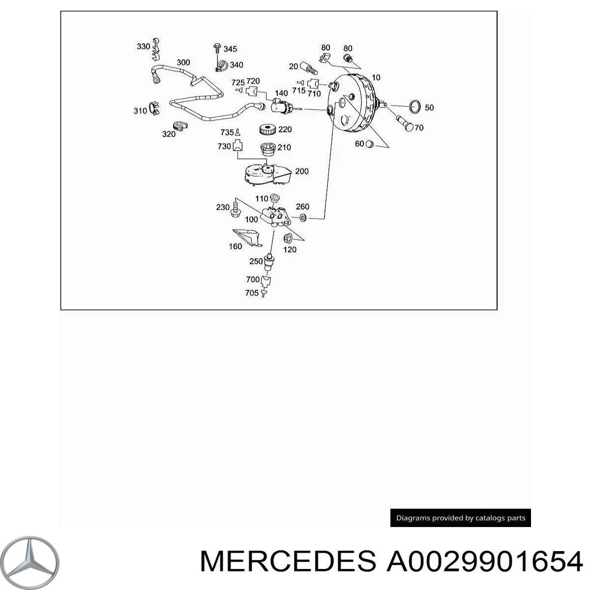 Купить A0029901654 Mercedes 