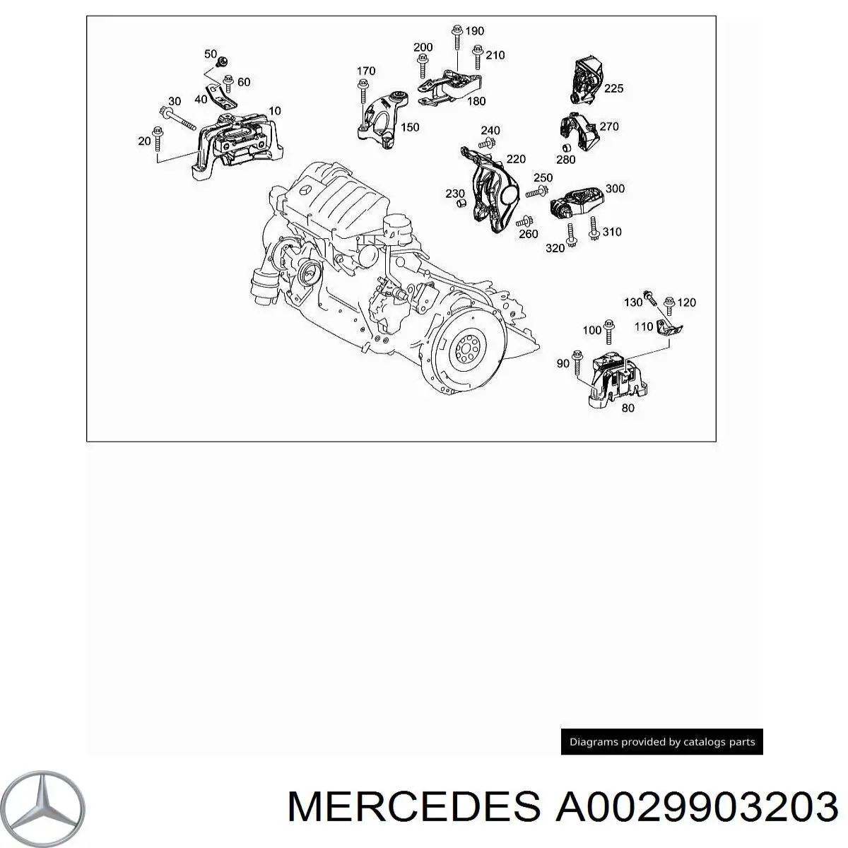  0029903203 Mercedes