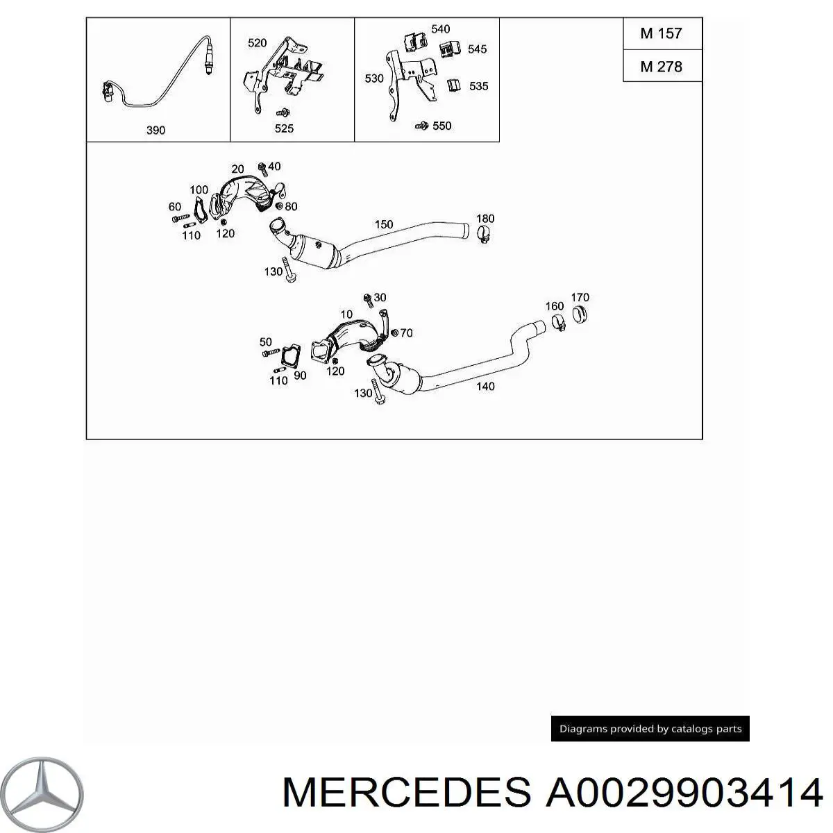 0029903414 Mercedes