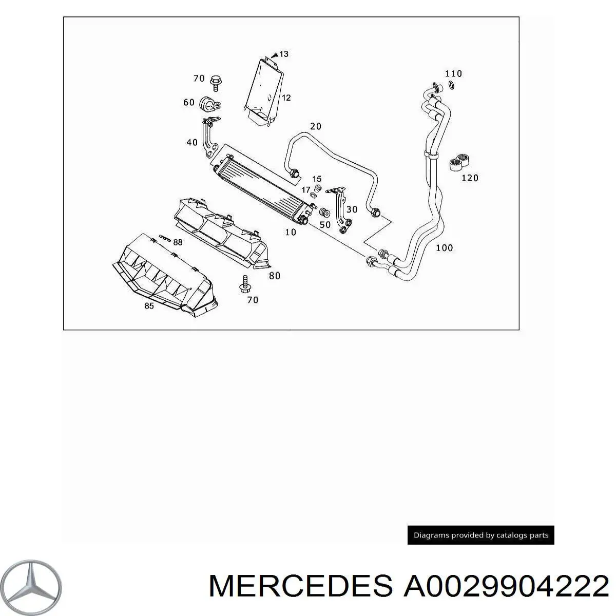  Mercedes A0029904222 цена, от 5.20 USD