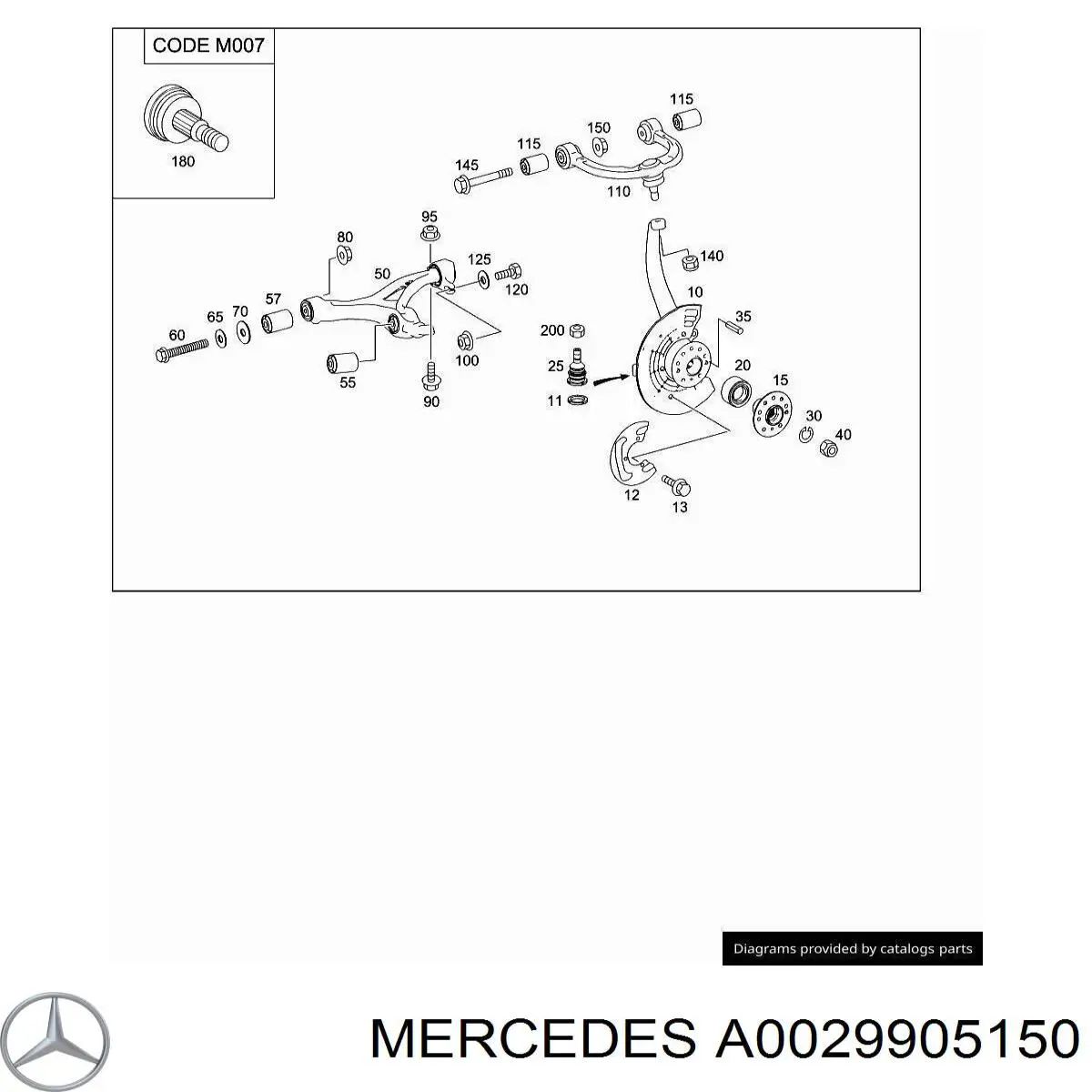 002990515064 Mercedes 