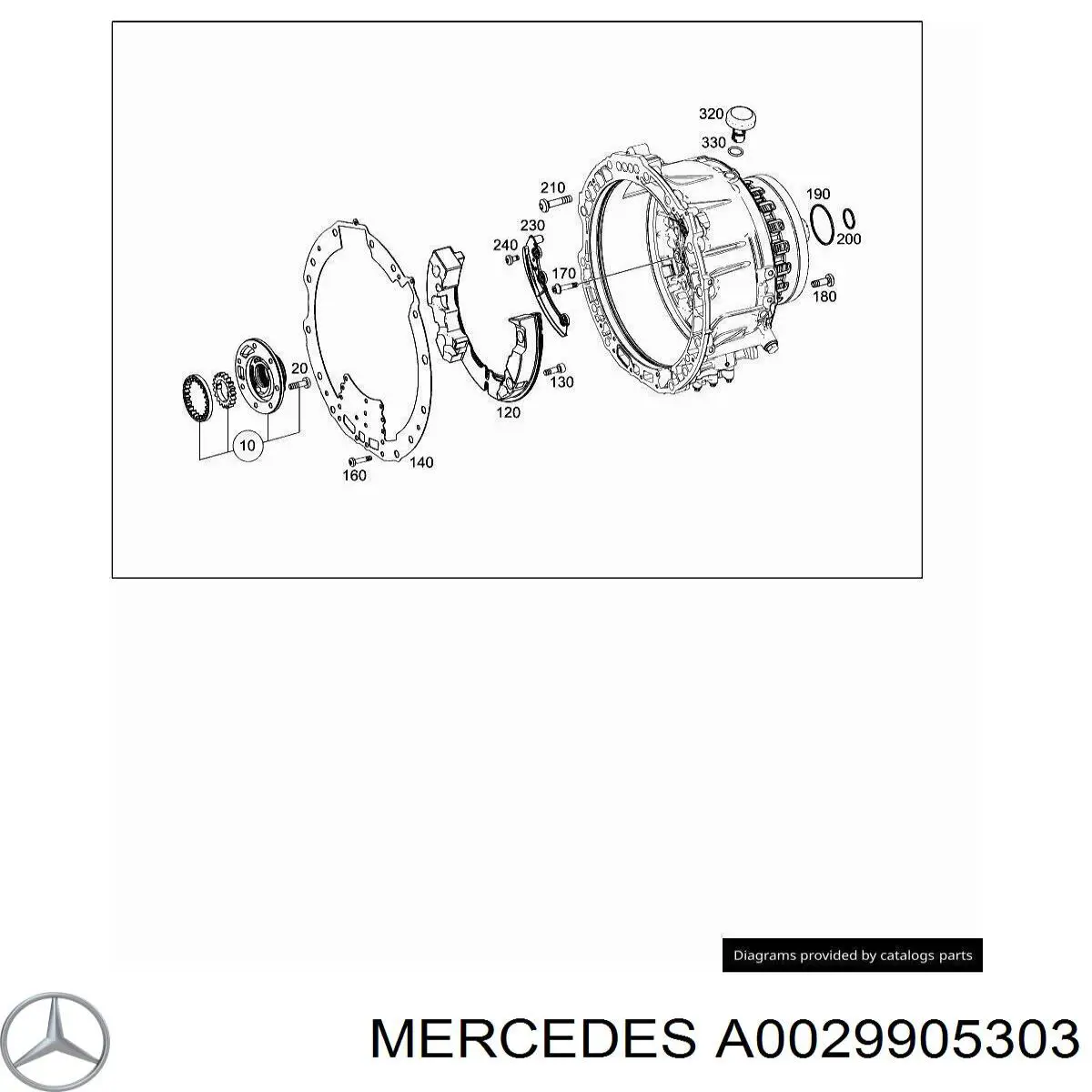 A0029905303 Mercedes 