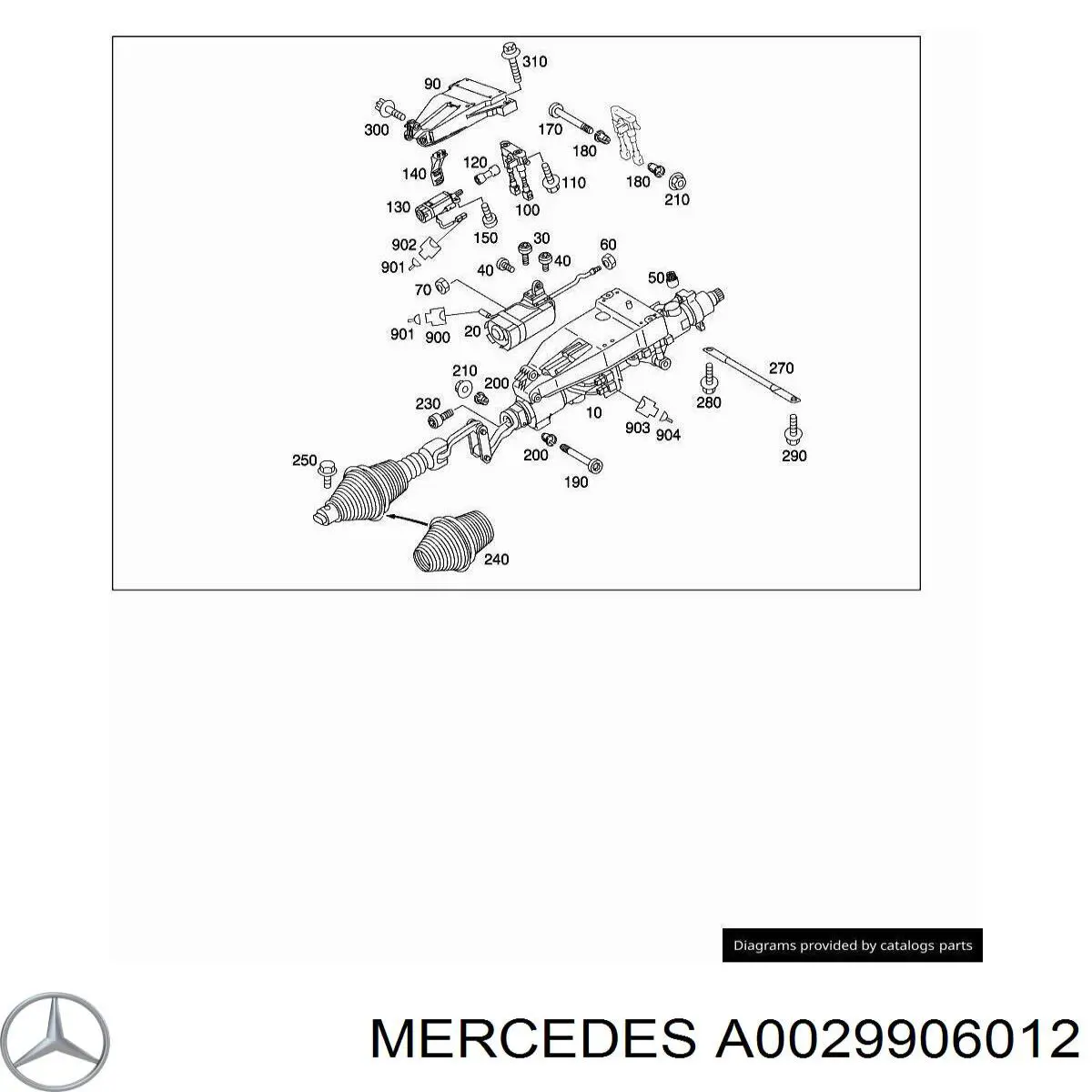 0029906012 Mercedes 