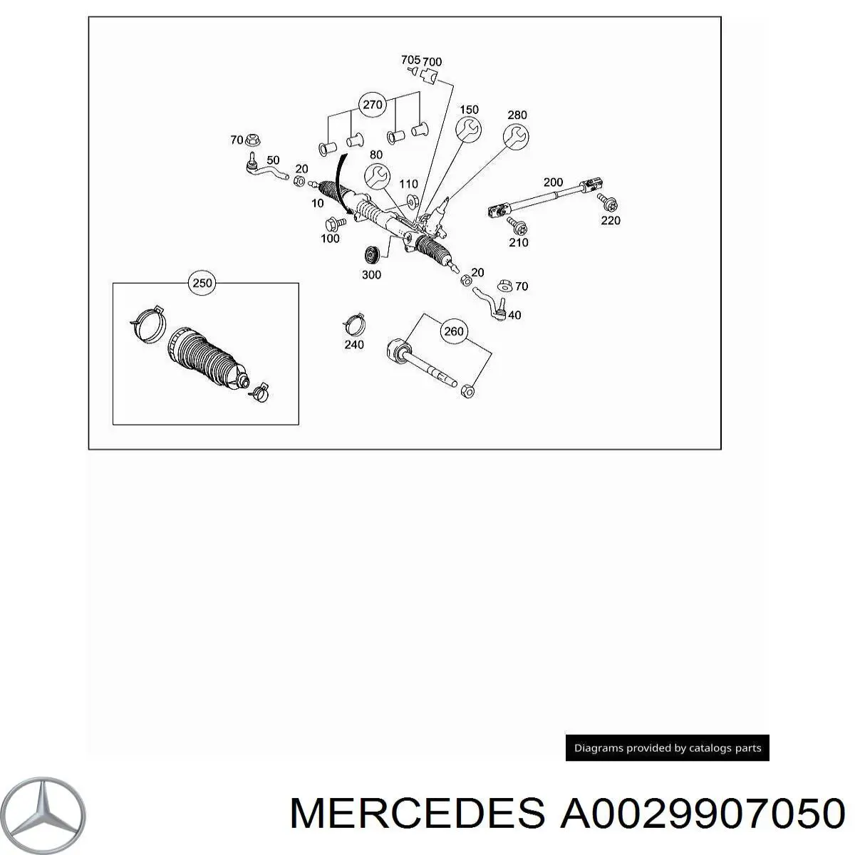 A0029907050 Mercedes 