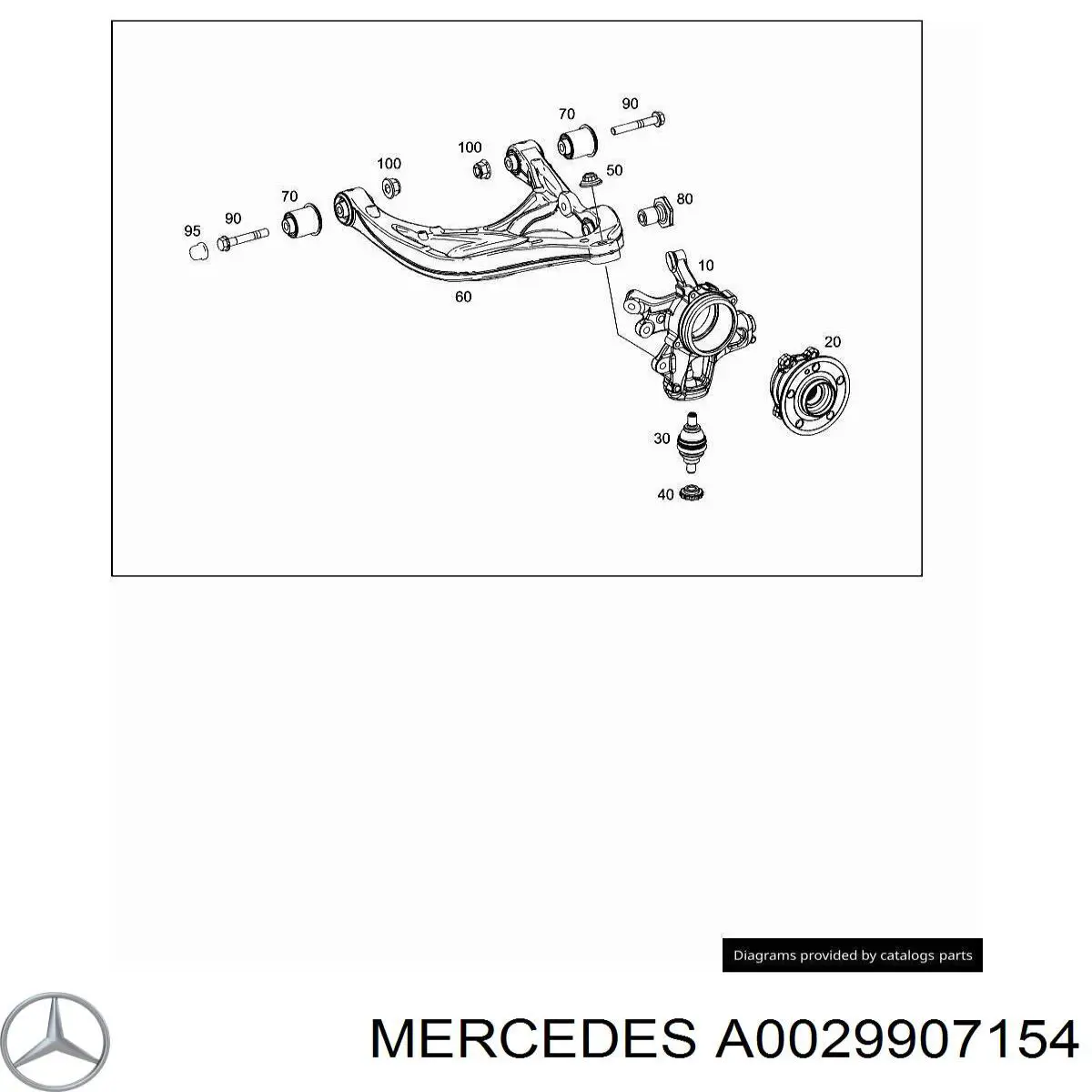  Mercedes 0029907154 цена, от 13.77 USD