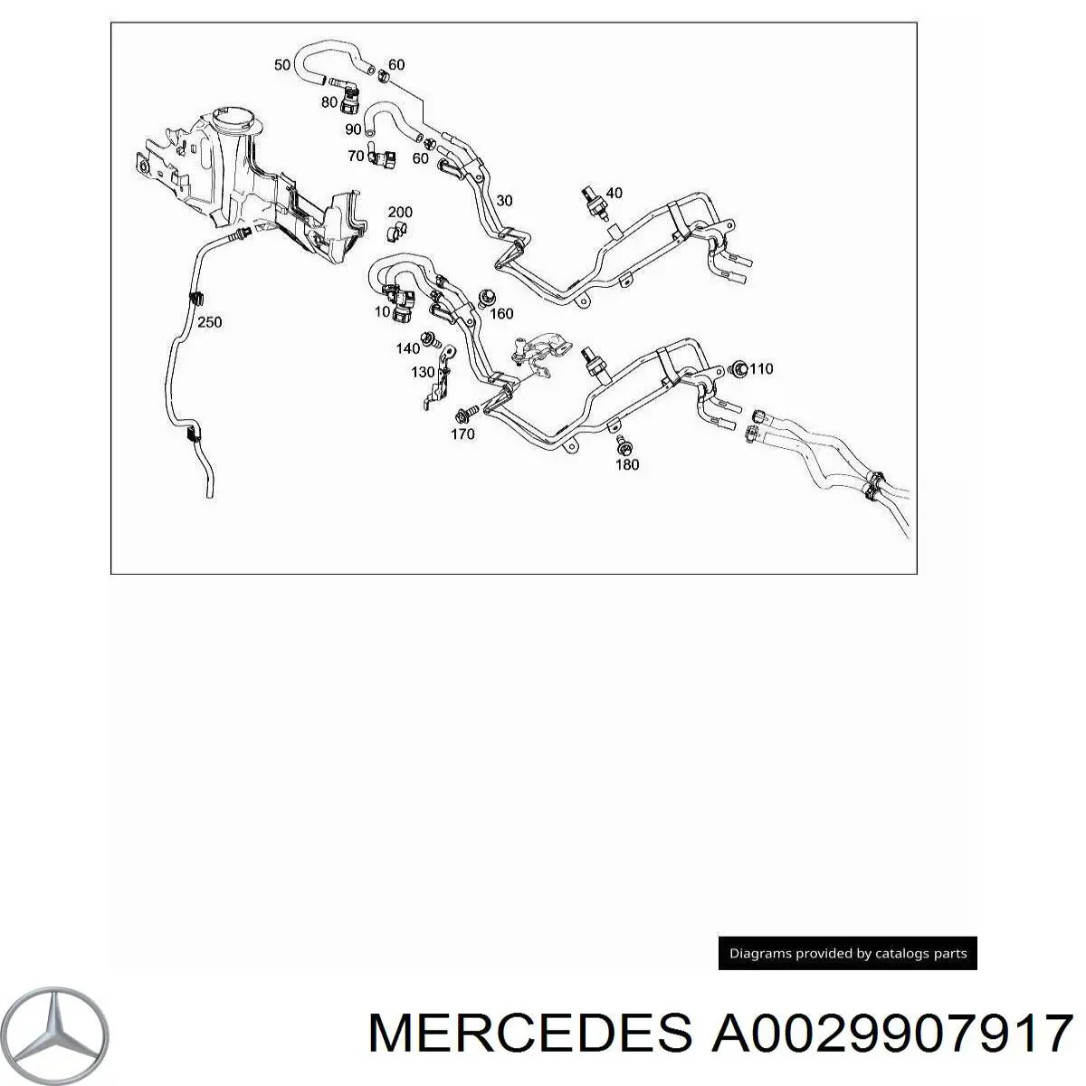 Купить A0029907917 Mercedes 