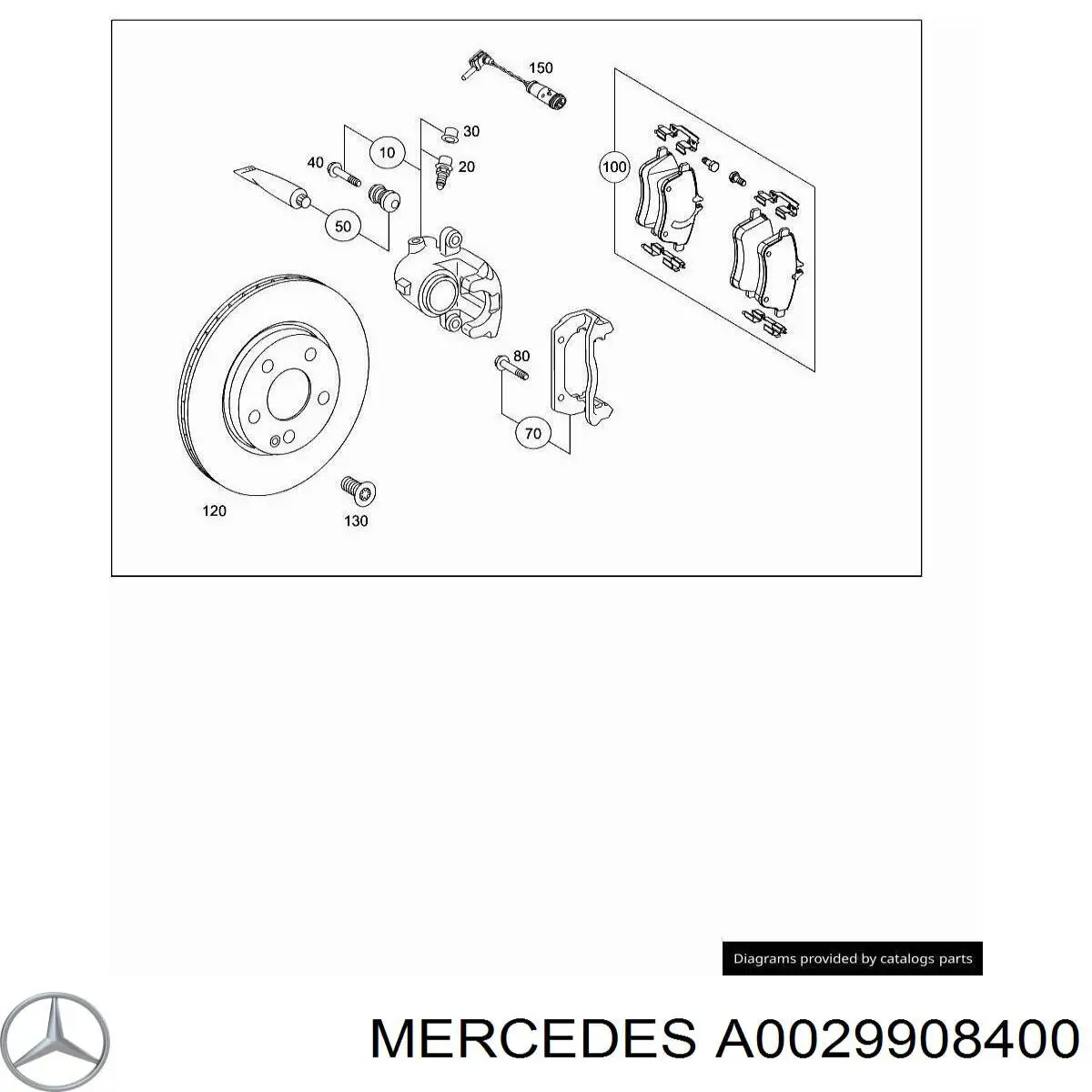 0029908400 Mercedes 