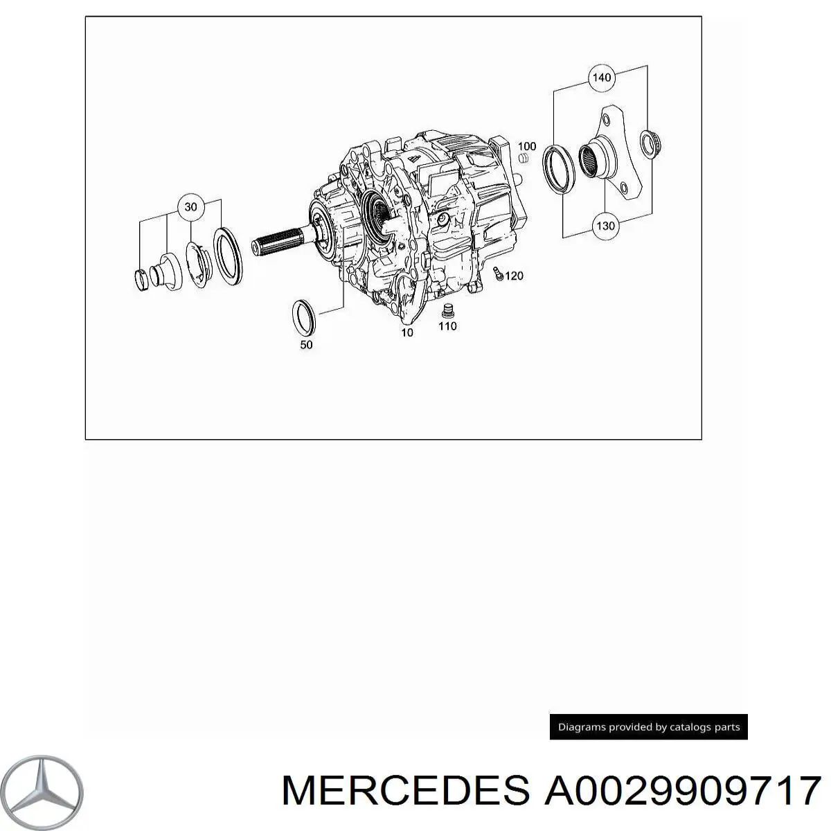 0029909717 Mercedes 