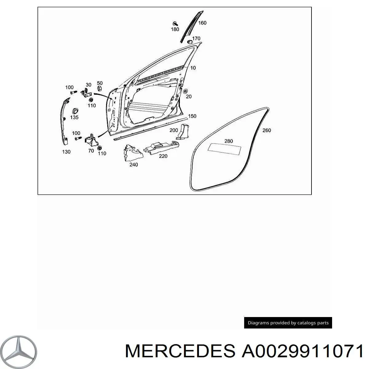 0029911071 Mercedes