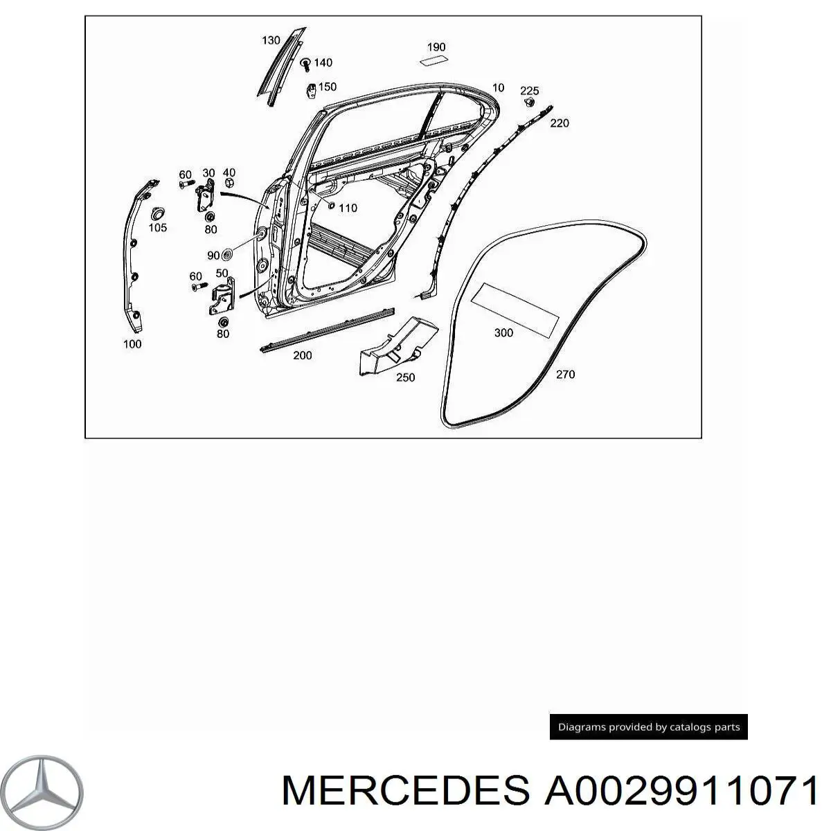  Mercedes 0029911071 цена, от 3.47 USD