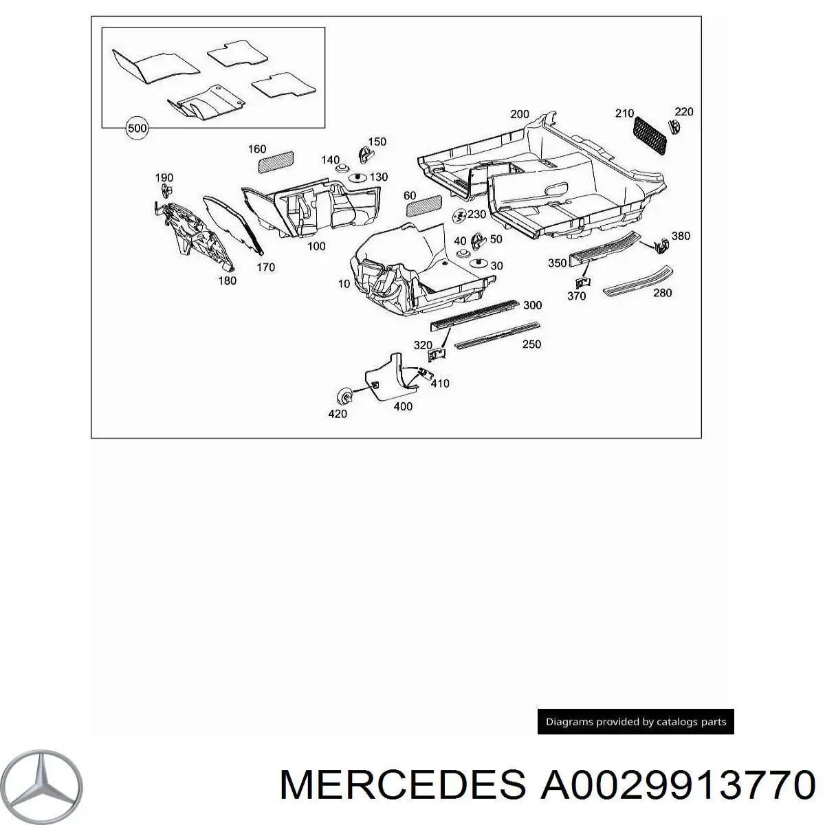 A0029913770 Mercedes 