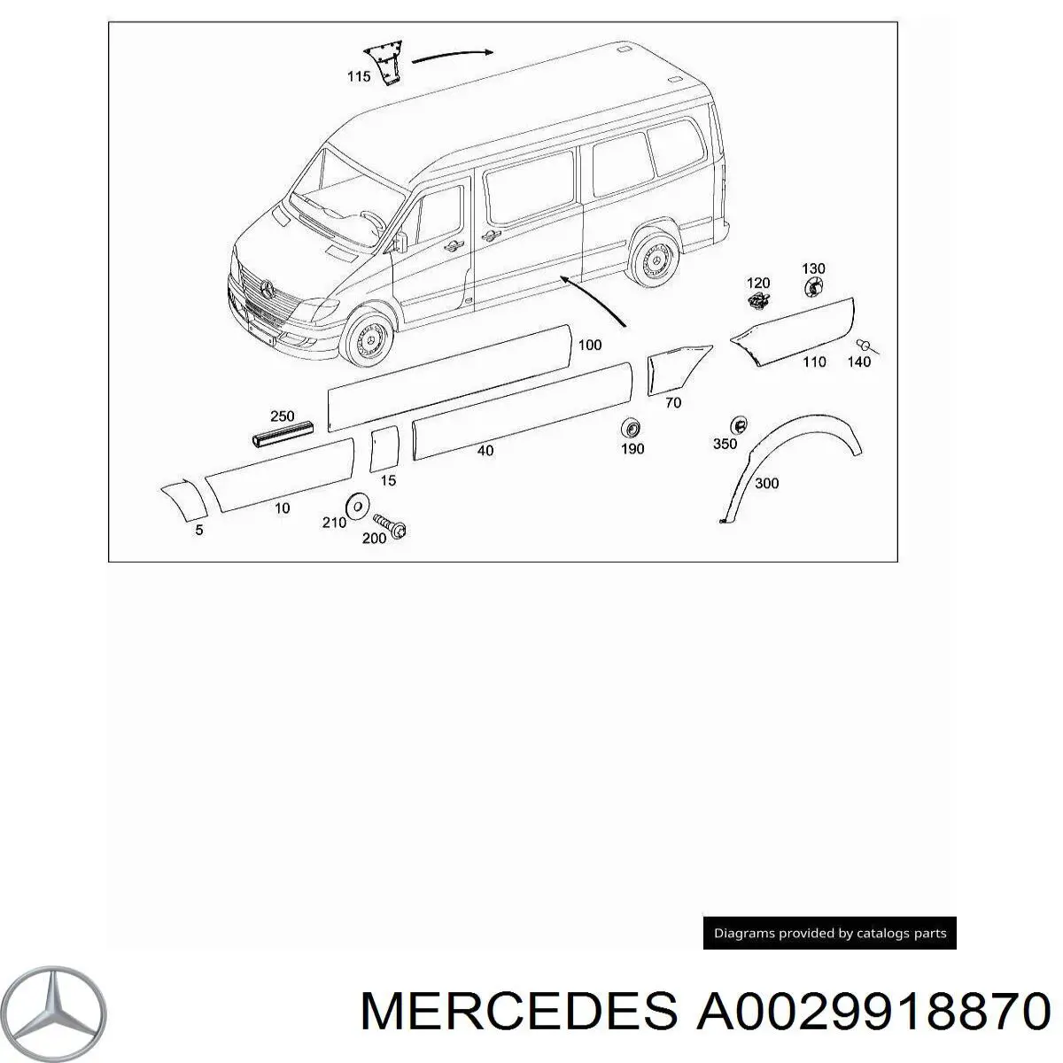 0029918870 Mercedes