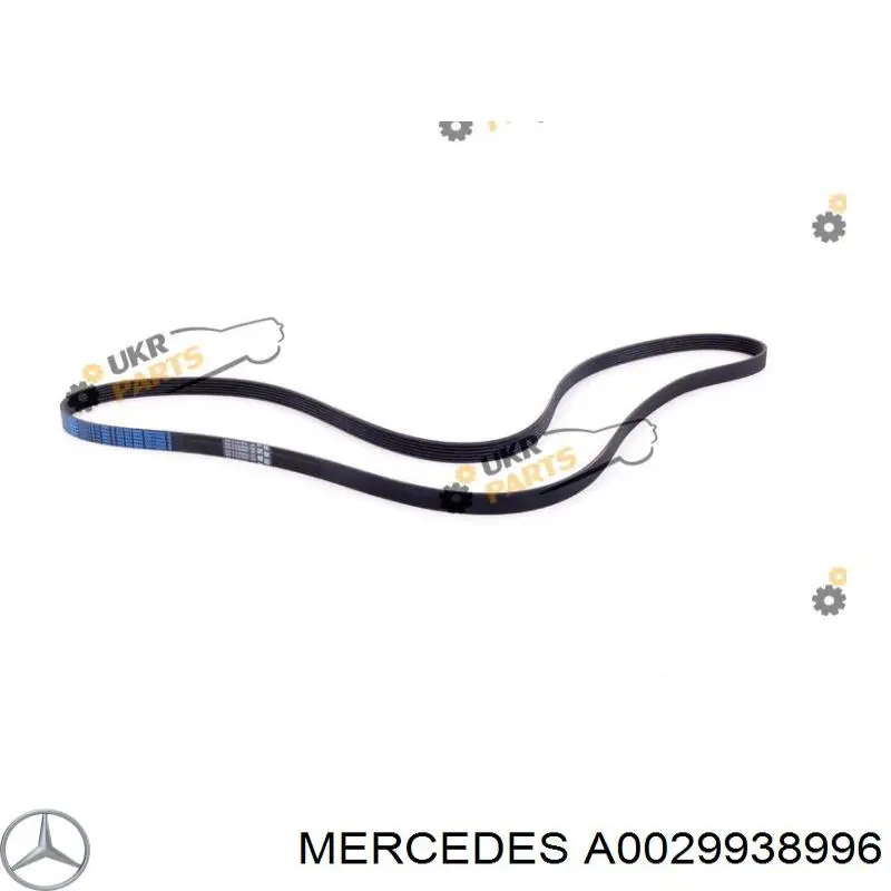 Ремінь приводний, агрегатів A0029938996 Mercedes