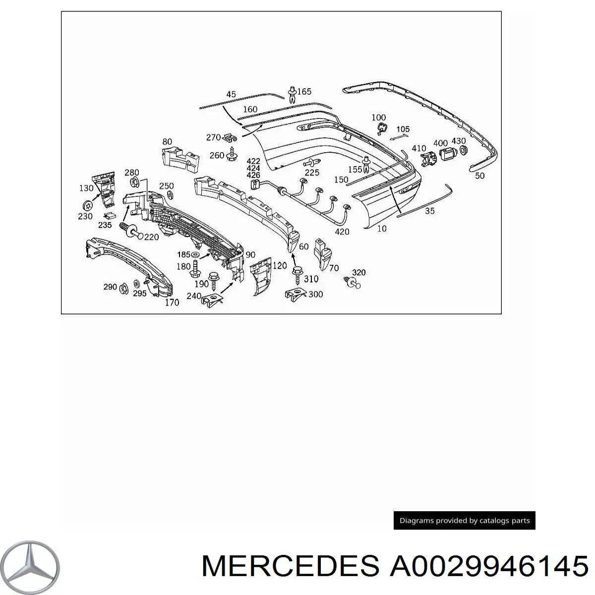  A0029946145 Mercedes