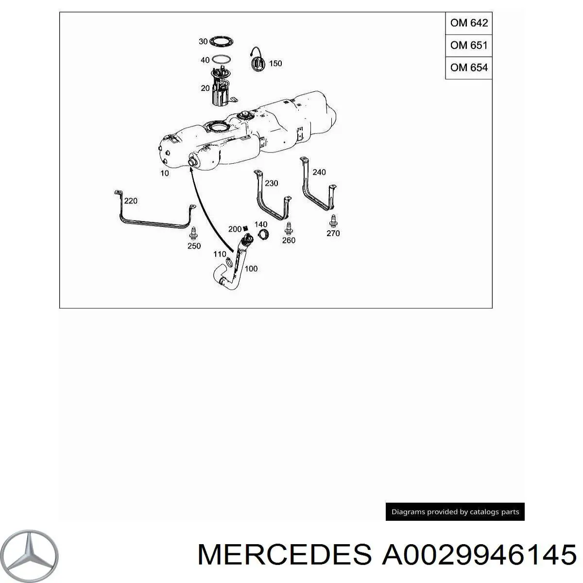  Mercedes A0029946145