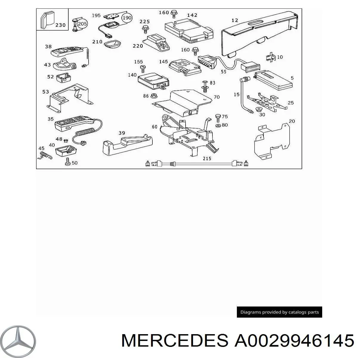 A0029946145 Mercedes 