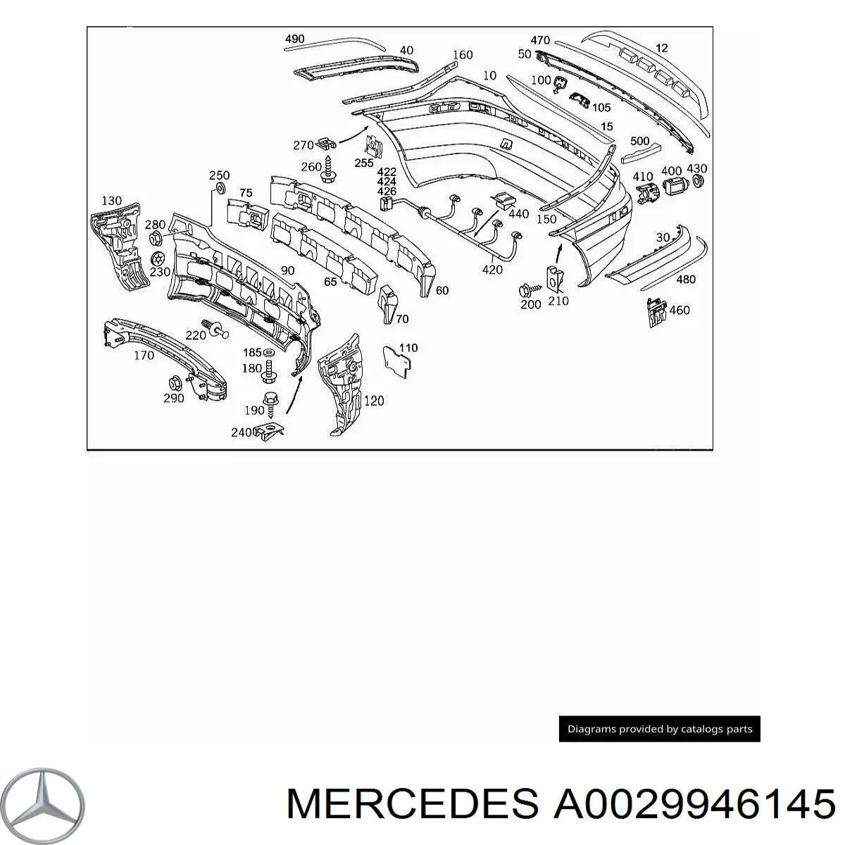 Купить A0029946145 Mercedes 