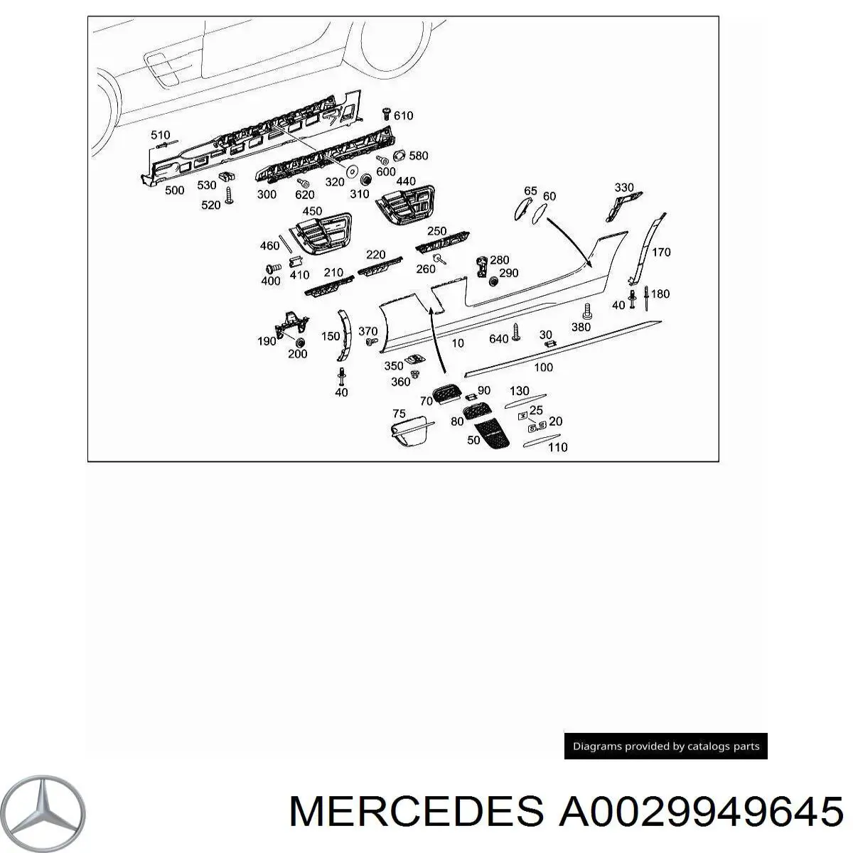 A0029949645 Mercedes 