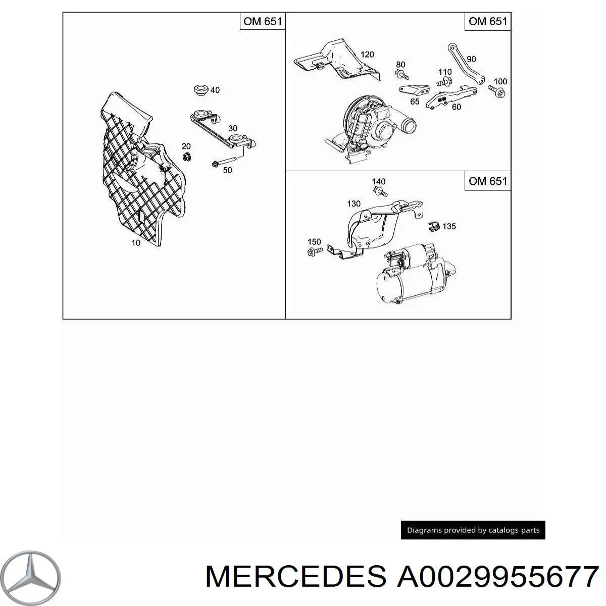 A0029955677 Mercedes 