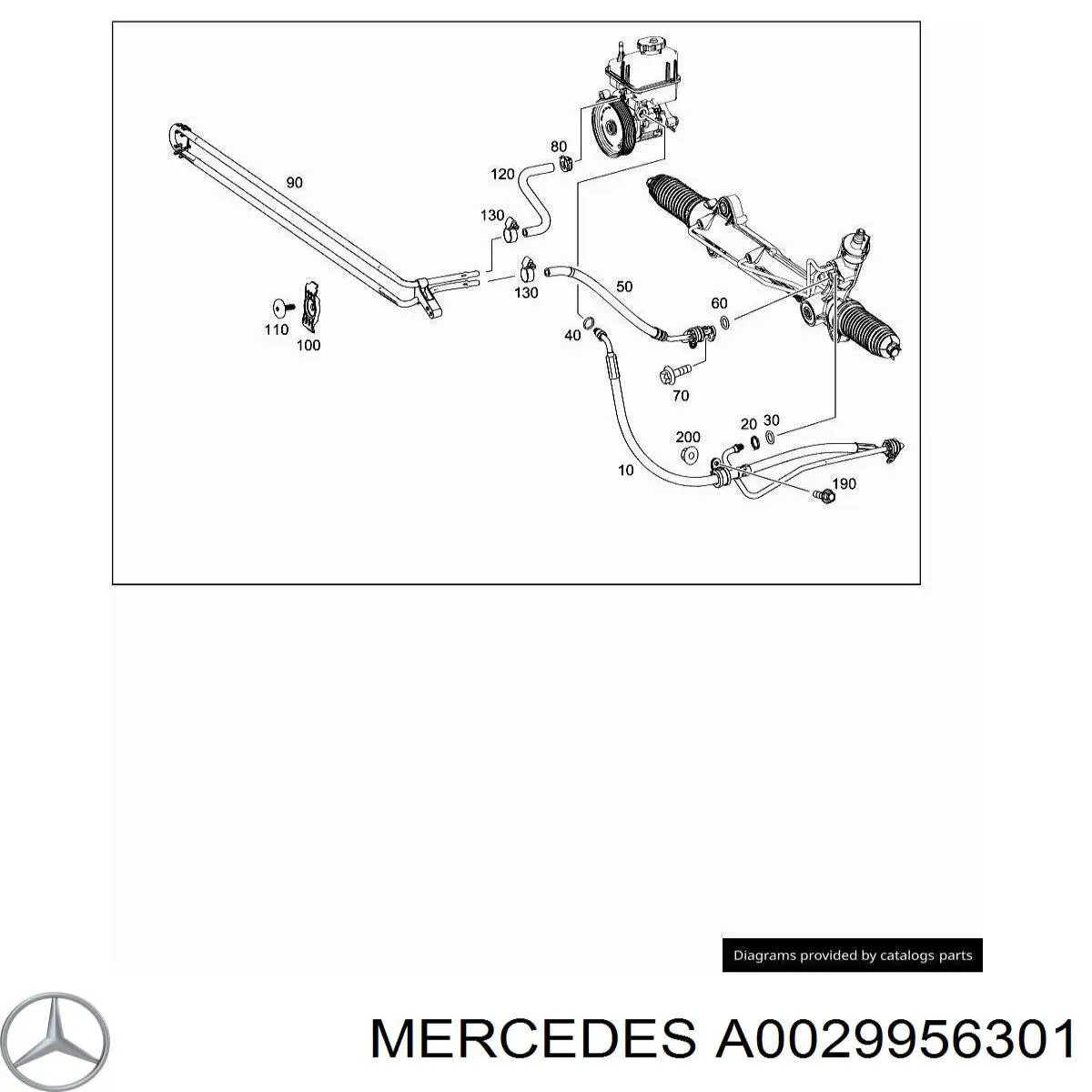  A0029956301 Mercedes