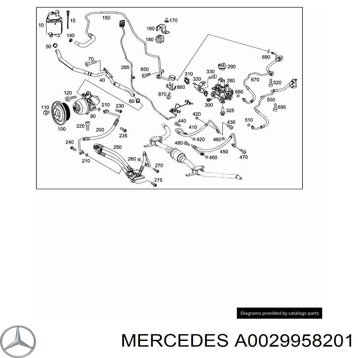  A0029958201 Mercedes