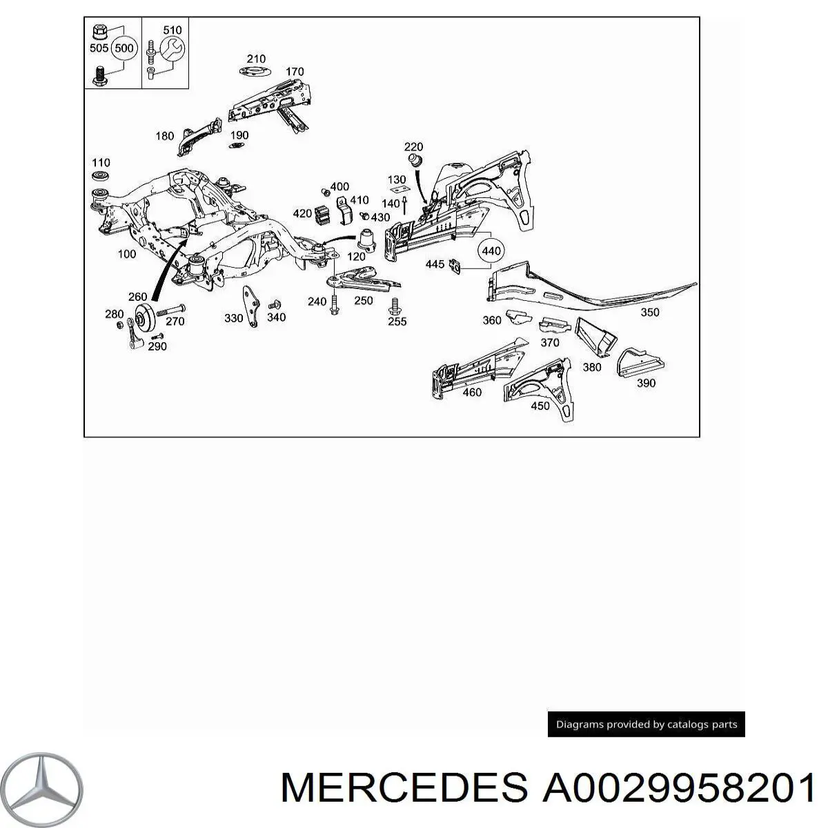 Mercedes A2309950222 цена, от 2.53 USD