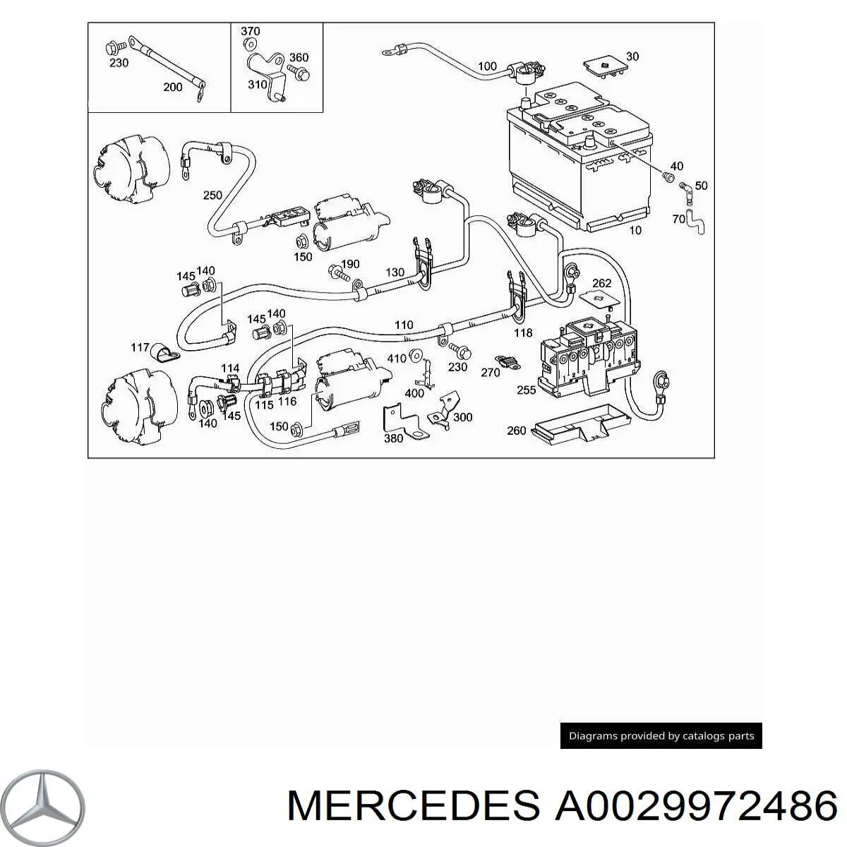 Купить A0029972486 Mercedes 