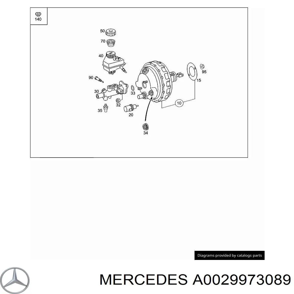  A0029973089 Mercedes