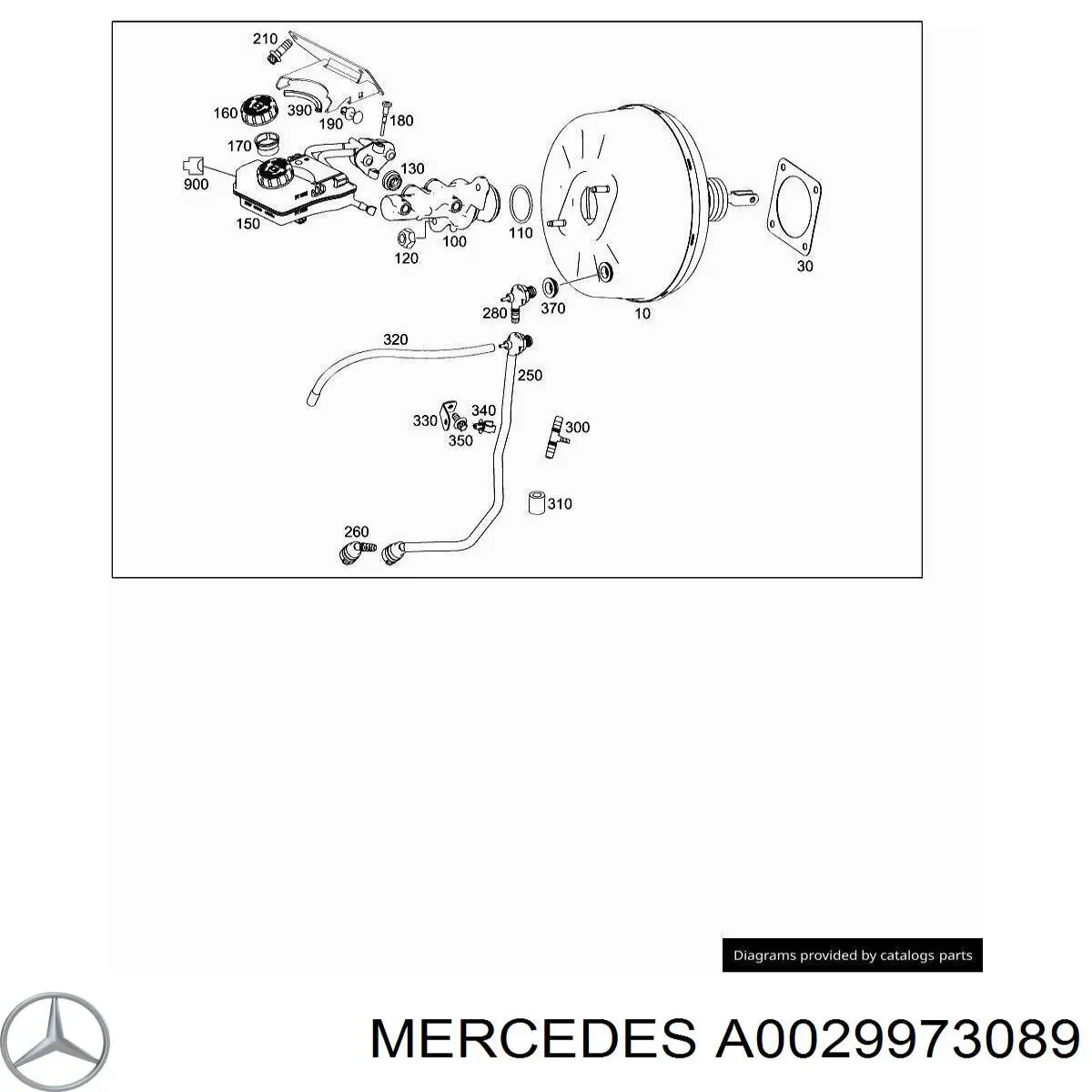  Mercedes 0029973089 цена, от 25.25 USD