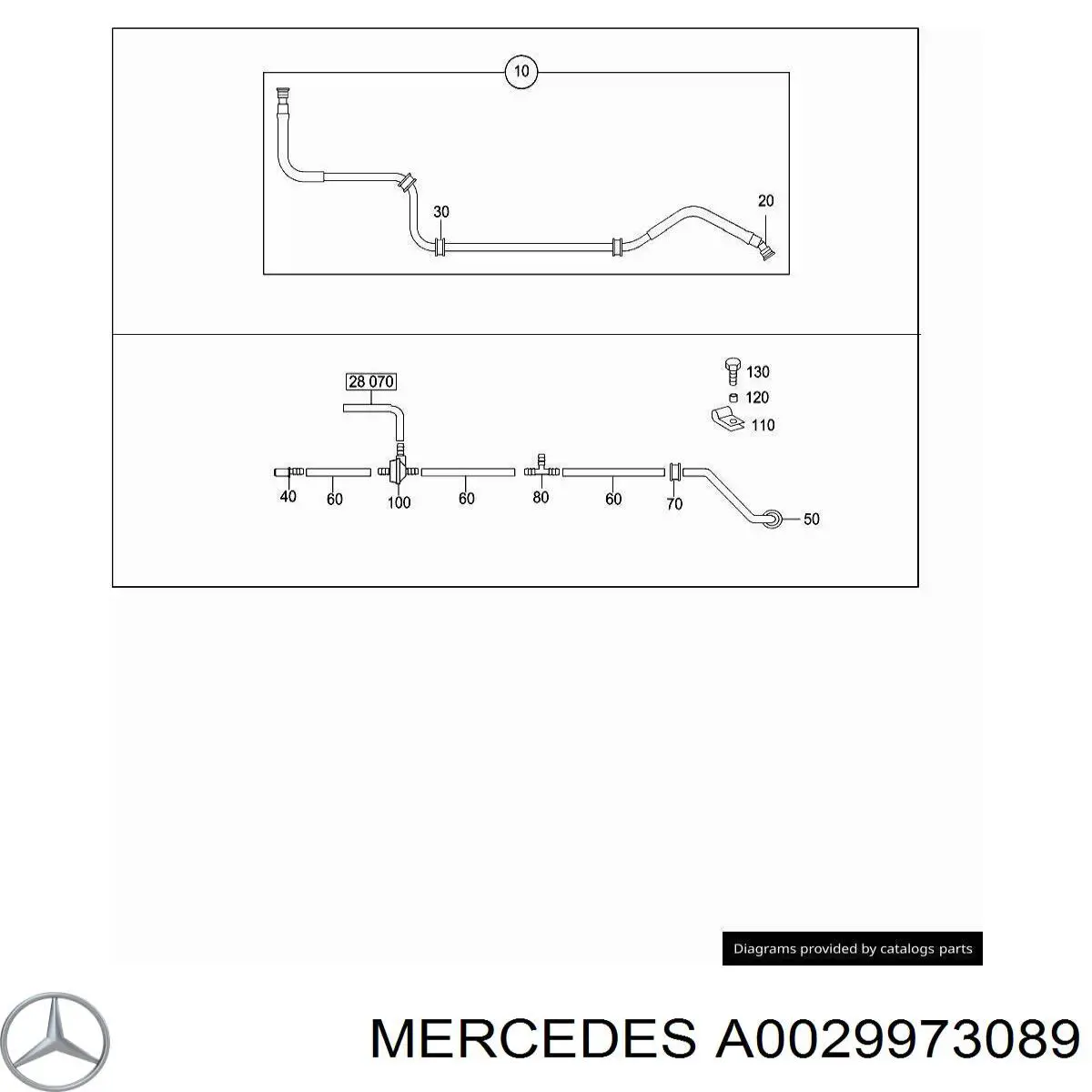 Купить 0029973089 Mercedes 