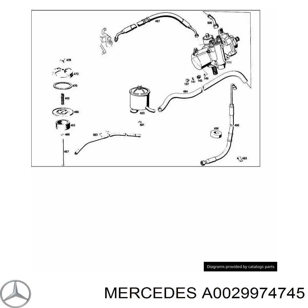  Mercedes A0029974745 цена, от 5.44 USD