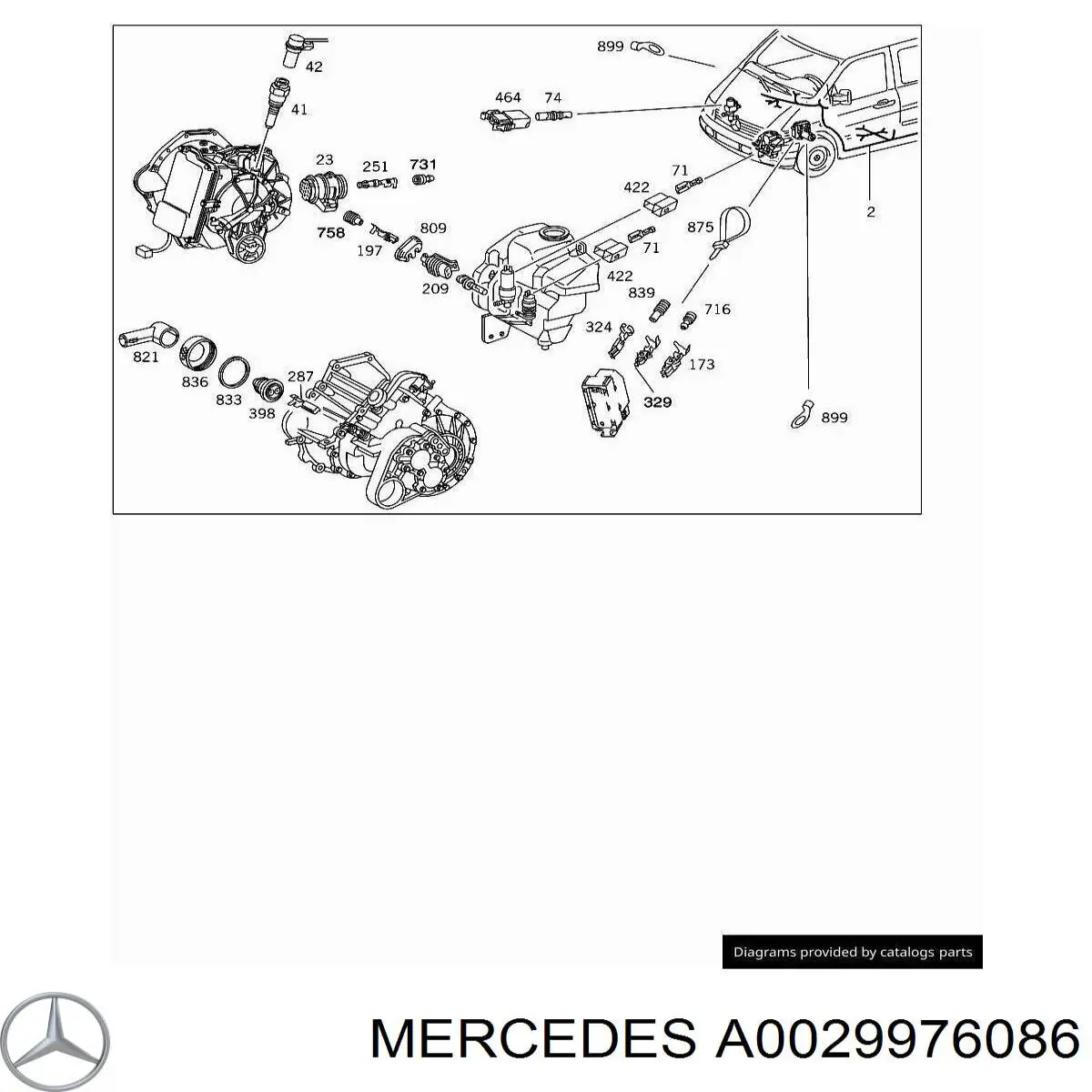 Купить 0029976086 Mercedes 