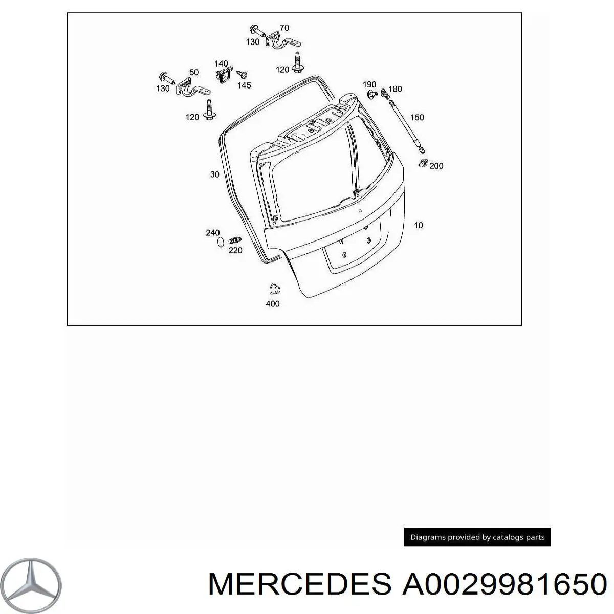  0029981650 Mercedes