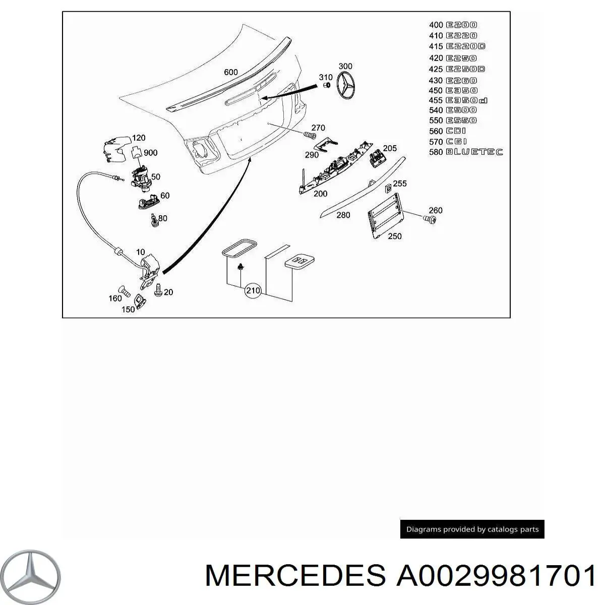 Купить A0029981701 Mercedes 