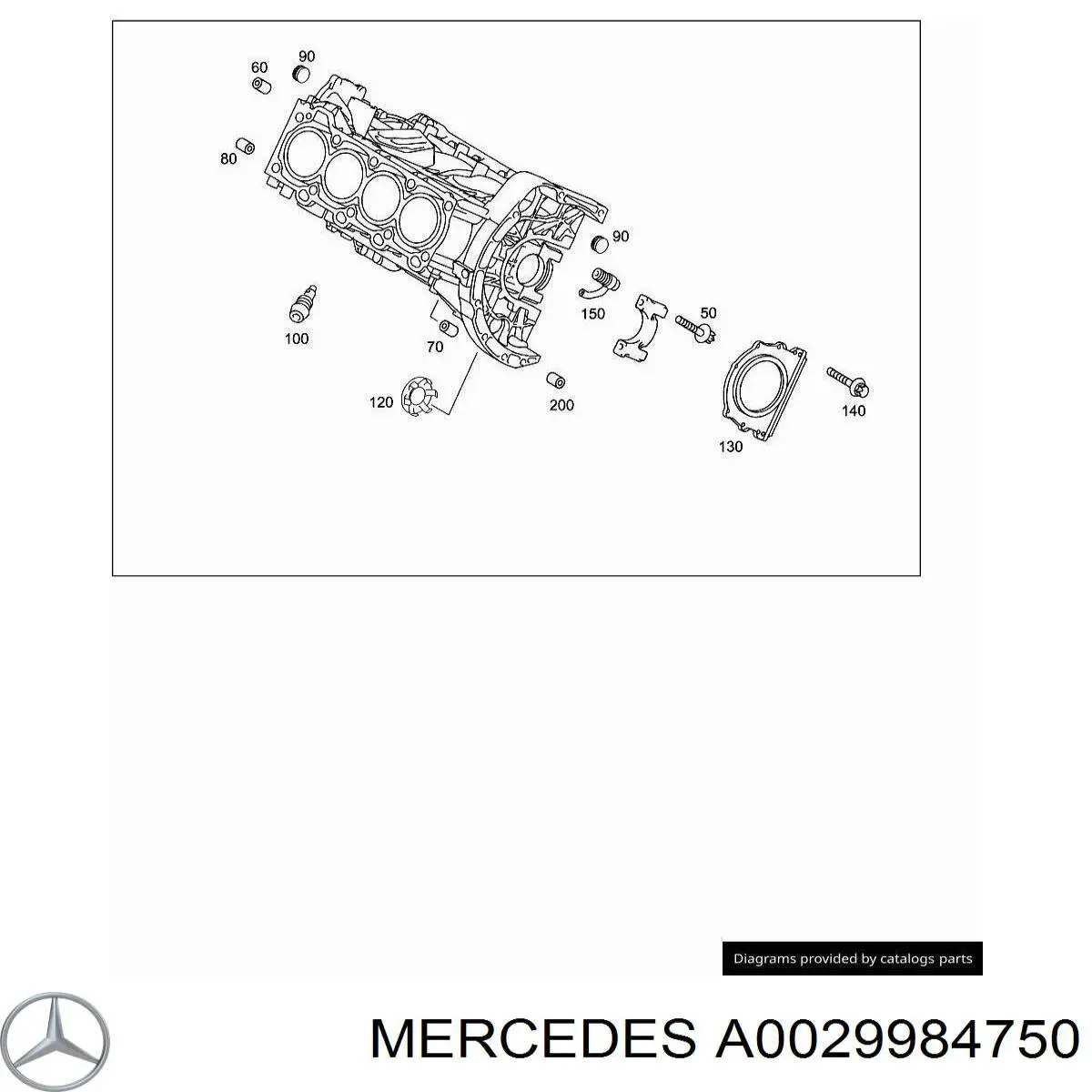  Mercedes A0029984750 цена, от 5.04 USD