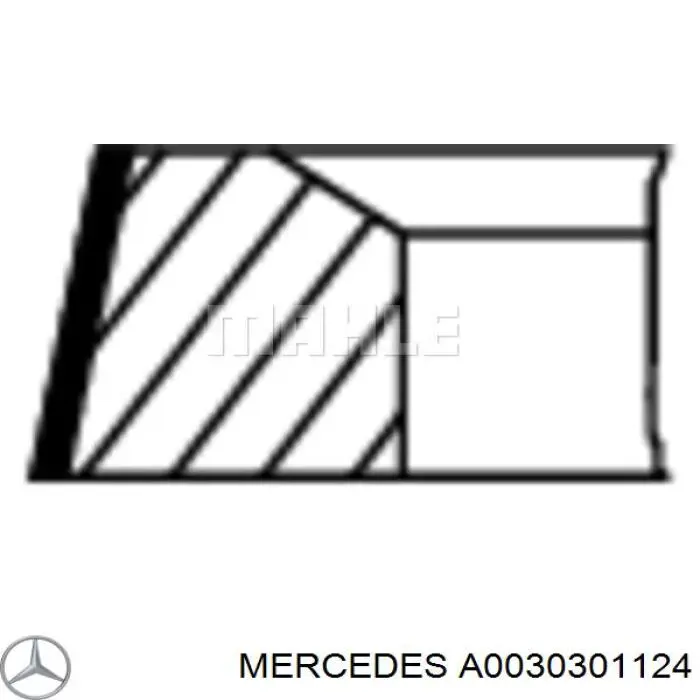 A0030301124 Mercedes 