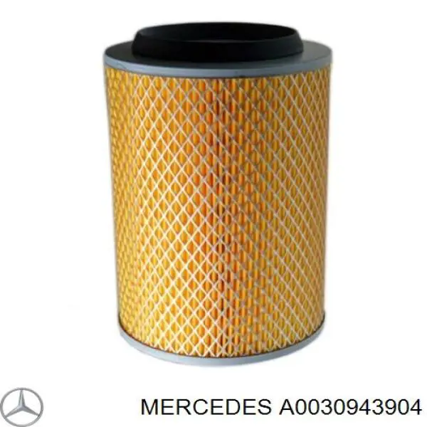 A0030943904 Mercedes воздушный фильтр