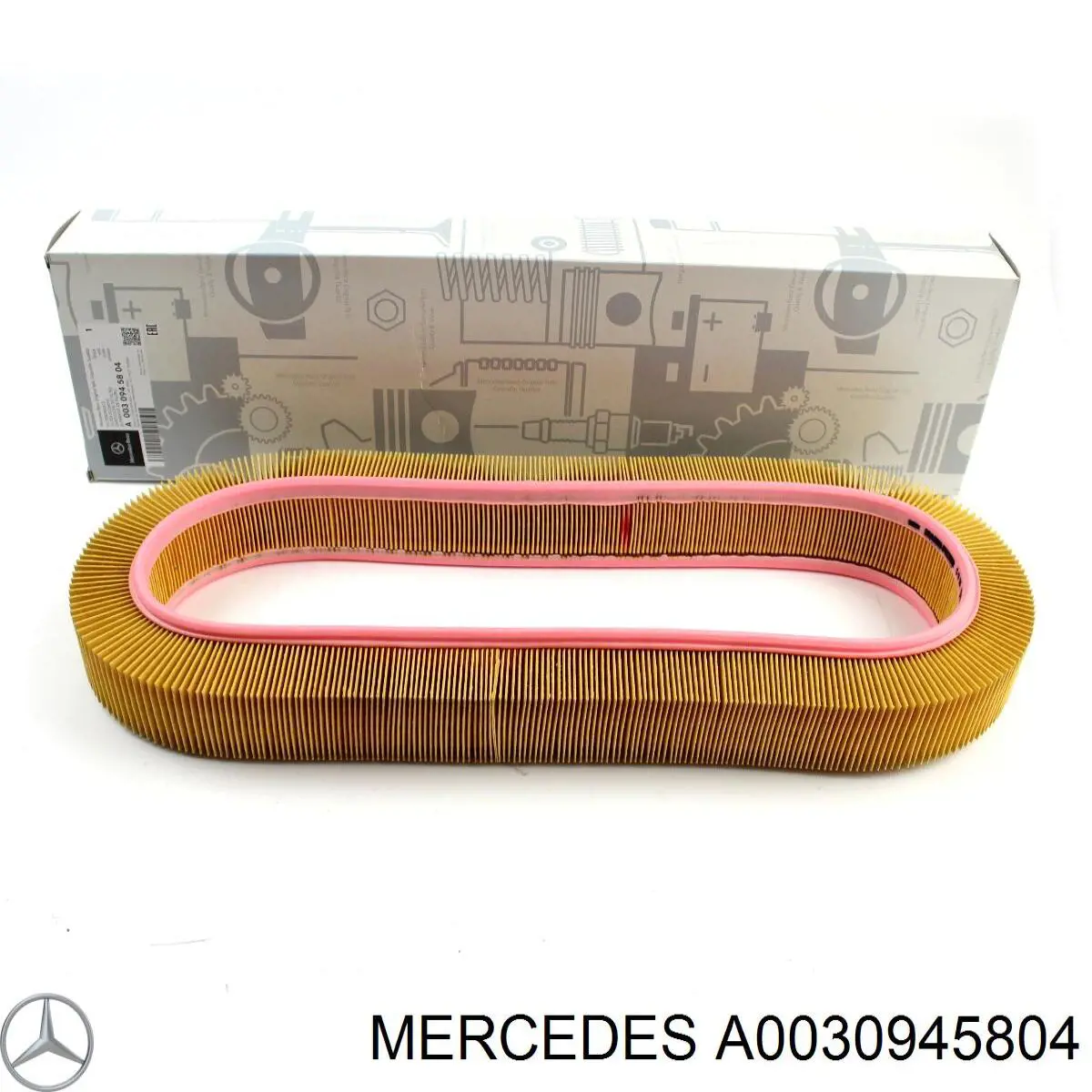 A0030945804 Mercedes воздушный фильтр