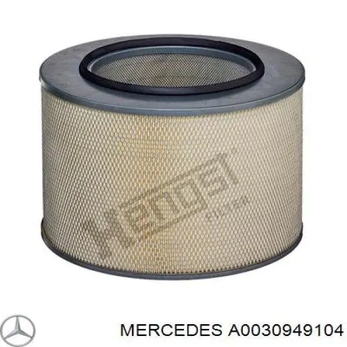 A0030949104 Mercedes воздушный фильтр