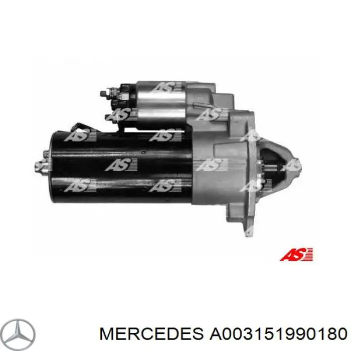 0021519601 Mercedes стартер
