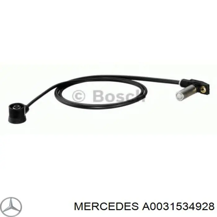 Датчик положения (оборотов) коленвала Mercedes A0031534928