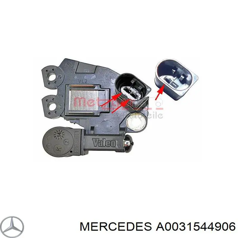  0031544906 Mercedes