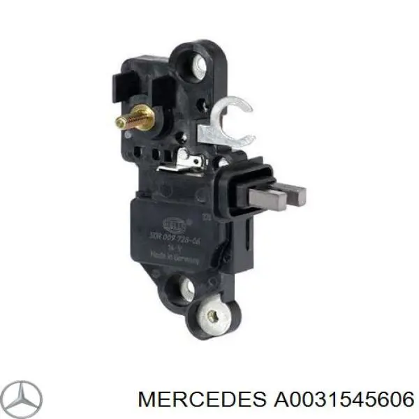 A0031545606 Mercedes реле-регулятор генератора (реле зарядки)